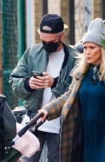 HILARY DUFF Out and About in New York 11/28/2020