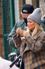 HILARY DUFF Out and About in New York 11/28/2020