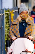 HILARY DUFF Out and About in New York 11/28/2020