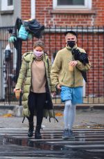HILARY DUFF Out for Breakfast in New York 11/14/2020