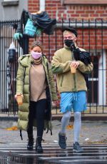 HILARY DUFF Out for Breakfast in New York 11/14/2020