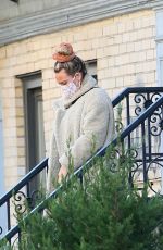 HILARY DUFF Out in New York 11/02/2020