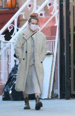 HILARY DUFF Out in New York 11/02/2020