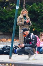 HILARY DUFF Out with Her Family at Bronx Zoo in New York 11/15/2020