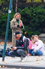 HILARY DUFF Out with Her Family at Bronx Zoo in New York 11/15/2020
