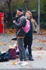 HILARY DUFF Out with Her Family at Bronx Zoo in New York 11/15/2020