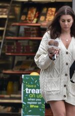 IMOGEN THOMAS at a Gas Station in London 11/24/2020 
