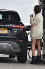IMOGEN THOMAS at a Gas Station in London 11/24/2020 