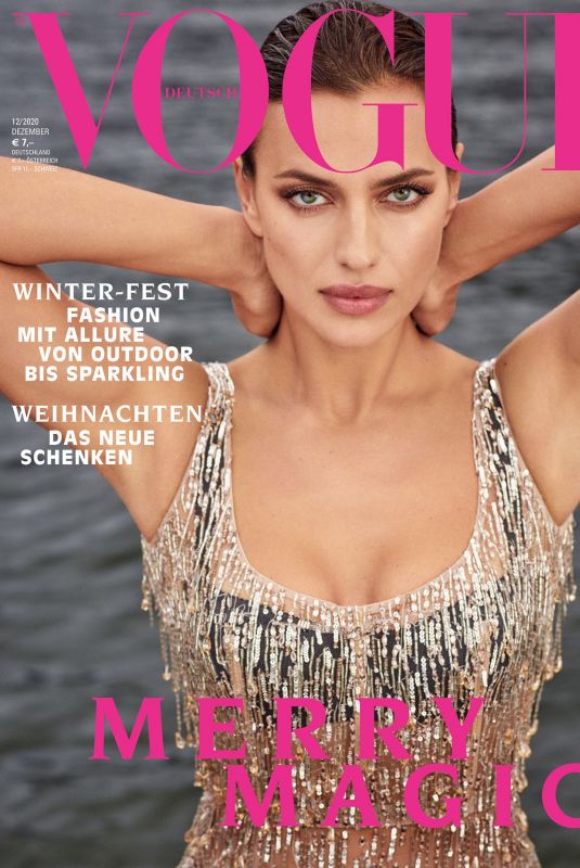 IRINA SHAYK for Vogue Magazine, Germany December 2020