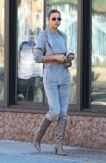 IRINA SHAYK Out and About in New York 11/09/2020