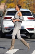 IRINA SHAYK Out and About in New York 11/09/2020