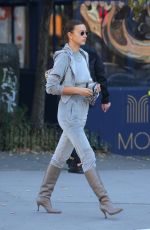 IRINA SHAYK Out and About in New York 11/09/2020