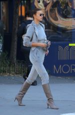 IRINA SHAYK Out and About in New York 11/09/2020