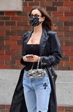 IRINA SHAYK Out and About in New York 11/11/2020