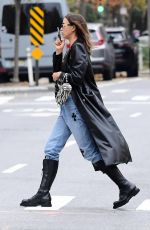 IRINA SHAYK Out and About in New York 11/11/2020