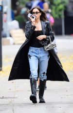 IRINA SHAYK Out and About in New York 11/11/2020