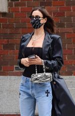 IRINA SHAYK Out and About in New York 11/11/2020