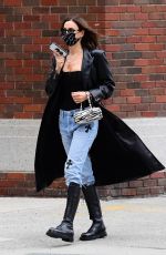 IRINA SHAYK Out and About in New York 11/11/2020