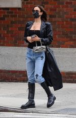 IRINA SHAYK Out and About in New York 11/11/2020