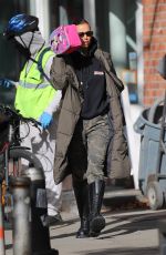 IRINA SHAYK Out in New York 11/18/2020