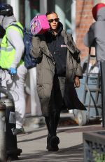IRINA SHAYK Out in New York 11/18/2020