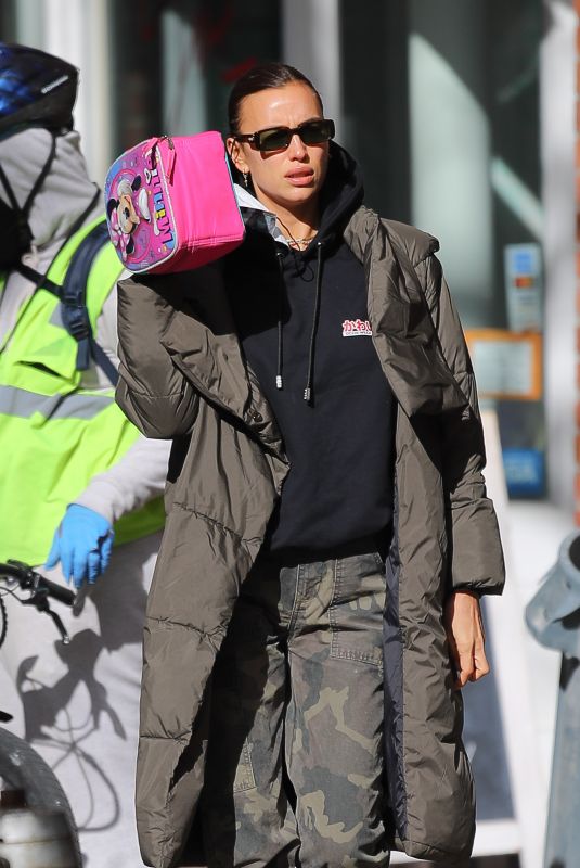 IRINA SHAYK Out in New York 11/18/2020