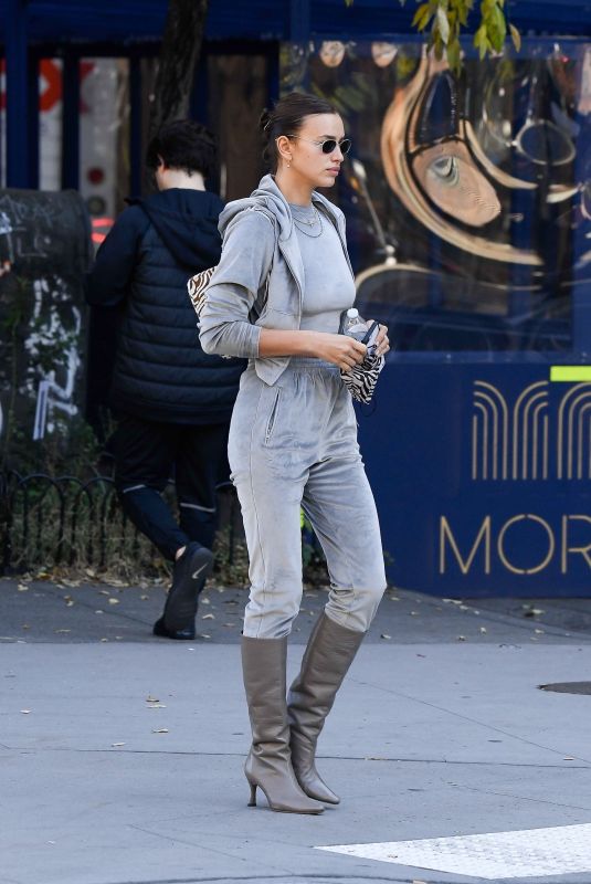 IRINA SHAYK Out in New York 11/19/2020