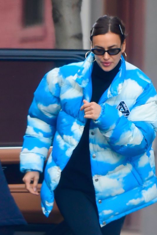 IRINA SHAYK Out in New York 11/24/2020