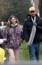 IRIS LAW and Jyrrel Roberts Out in London 11/28/2020