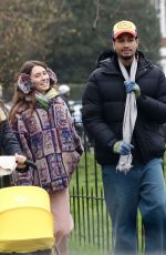IRIS LAW and Jyrrel Roberts Out in London 11/28/2020