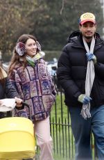 IRIS LAW and Jyrrel Roberts Out in London 11/28/2020