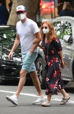 ISLA FISHER and Sacha Baron Cohen Out in Woollahra in Sydney 11/27/2020