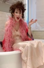 JANUARY JONES Getting Ready for Halloween - Instagram Photos 10/31/2020