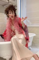 JANUARY JONES Getting Ready for Halloween - Instagram Photos 10/31/2020
