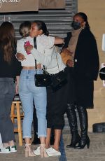 JASMINE TOOKES and LAIS RIBEIRO at Nobu in Malibu 11/19/2020