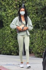 JASMINE TOOKES Heading to a Gym in Los Angeles 11/05/2020