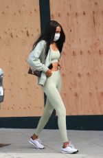 JASMINE TOOKES Heading to a Gym in Los Angeles 11/05/2020
