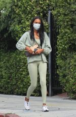 JASMINE TOOKES Heading to a Gym in Los Angeles 11/05/2020
