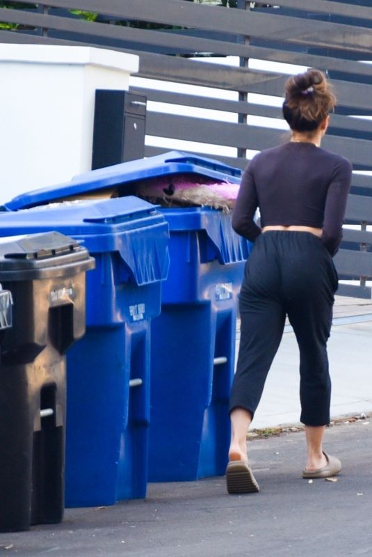 JENNA DEWAN Outside Her Home in Los Angeles 11/03/2020