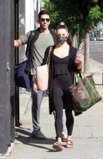 JENNA JOHNSON Arrives at DWTS Studio in Los Angeles 11/01/2020