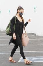 JENNA JOHNSON Arrives at DWTS Studio in Los Angeles 11/01/2020
