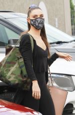 JENNA JOHNSON Arrives at DWTS Studio in Los Angeles 11/01/2020