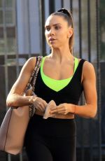 JENNA JOHNSON Arrives at DWTS Studio in Los Angeles 11/12/2020