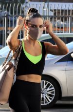 JENNA JOHNSON Arrives at DWTS Studio in Los Angeles 11/12/2020