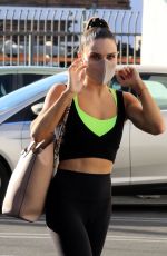 JENNA JOHNSON Arrives at DWTS Studio in Los Angeles 11/12/2020