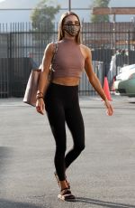 JENNA JOHNSONS Arrives Dance Studio in Los Angeles 11/03/2020