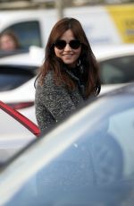 JENNA LOUISE COLEMAN at a Gas Station in London 11/15/2020