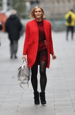 JENNI FALCONER Arrives at Global Studios in London 11/06/2020