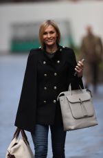 JENNI FALCONER Leaves Global Radio Studios in London 11/26/2020