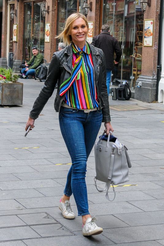 JENNI FALCONER Leaves Global Studios in London 11/10/2020